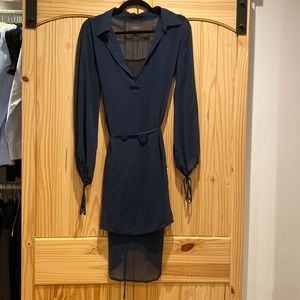 Harper Navy Dress